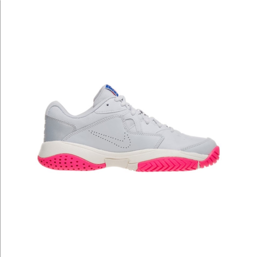 🔥Nike Court Lite 2 Platinum/Blue Women's Shoe  NWT - Picture 6 of 10